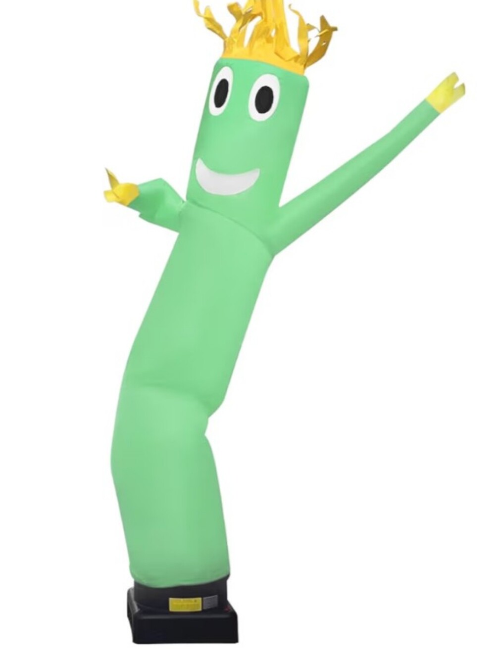 10ft Green Wacky Waving Inflatable Tube Guy Without Blower